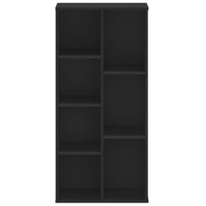 vidaXL Bookcase Black 50x25x105 cm Engineered Wood