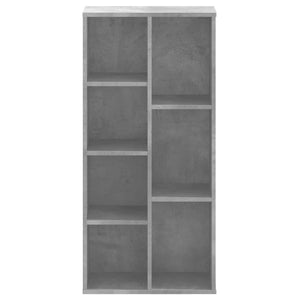 vidaXL Bookcase Concrete Grey 50x25x105 cm Engineered Wood