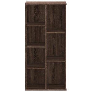 vidaXL Bookcase Brown Oak 50x25x105 cm Engineered Wood