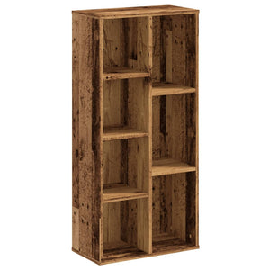 vidaXL Bookcase Old Wood 50x25x105 cm Engineered Wood