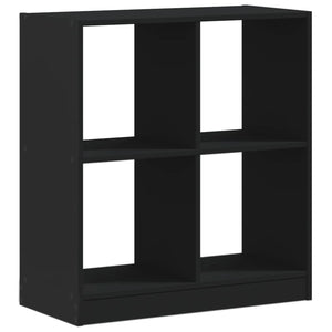 vidaXL Bookcase Black 68.5x32x75 cm Engineered Wood