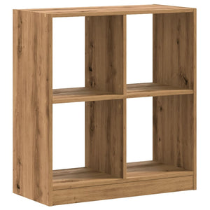 vidaXL Bookcase Artisian Oak 68.5x32x75 cm Engineered Wood