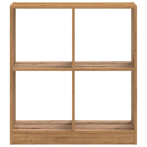 vidaXL Bookcase Artisian Oak 68.5x32x75 cm Engineered Wood