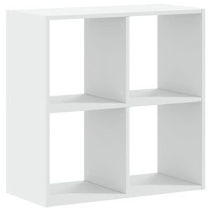 vidaXL Bookcase White 68.5x32x68.5 cm Engineered Wood