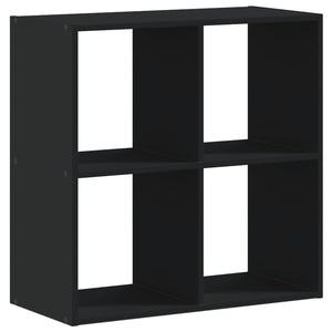 vidaXL Bookcase Black 68.5x32x68.5 cm Engineered Wood