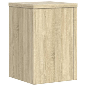 vidaXL Plant Stands 2 pcs Sonoma Oak 20x20x30 cm Engineered Wood