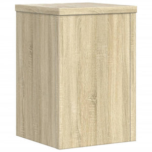 vidaXL Plant Stands 2 pcs Sonoma Oak 25x25x35 cm Engineered Wood