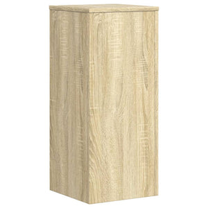 vidaXL Plant Stands 2 pcs Sonoma Oak 30x30x70 cm Engineered wood