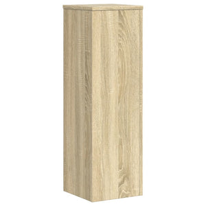 vidaXL Plant Stand 2pcs Sonoma Oak 25x25x80 cm Engineered Wood