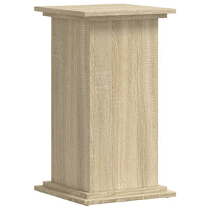 vidaXL Plant Stand Sonoma Oak 33x33x60 cm Engineered Wood