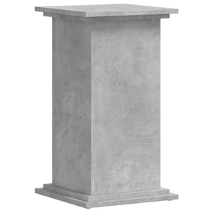 vidaXL Plant Stand Concrete Grey 33x33x60 cm Engineered Wood