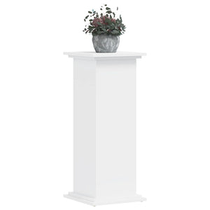 vidaXL Plant Stand White 33x33x80 cm Engineered Wood