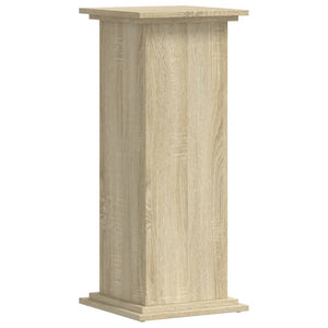 vidaXL Plant Stand Sonoma Oak 33x33x80 cm Engineered Wood