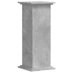 vidaXL Plant Stand Concrete Grey 33x33x80 cm Engineered Wood