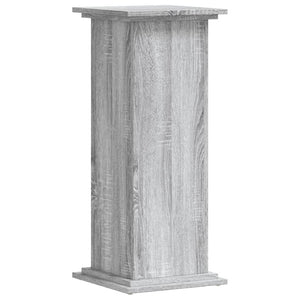 vidaXL Plant Stand Grey Sonoma 33x33x80 cm Engineered Wood