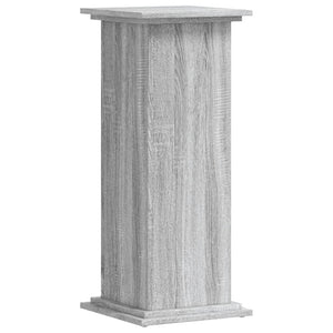 vidaXL Plant Stand Grey Sonoma 33x33x80 cm Engineered Wood