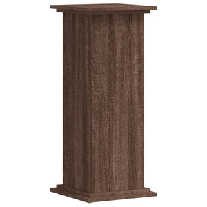 vidaXL Plant Stand Brown Oak 33x33x80 cm Engineered Wood