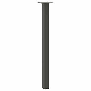 vidaXL Coffee Table Legs 4 pcs Anthracite 72-74 cm Steel