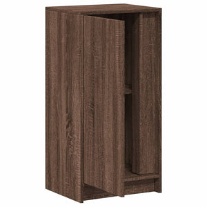 vidaXL Sideboard with LED Brown Oak 42.5x34x85 cm Engineered Wood