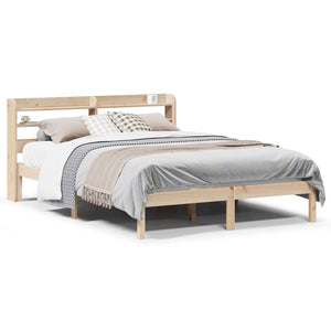 vidaXL Bed Frame without Mattress 120x200 cm Solid Wood Pine