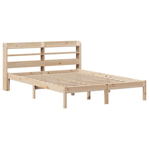 vidaXL Bed Frame without Mattress 120x200 cm Solid Wood Pine