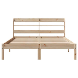 vidaXL Bed Frame without Mattress 120x200 cm Solid Wood Pine