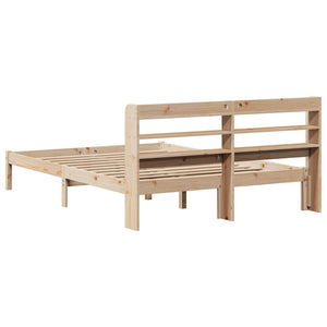 vidaXL Bed Frame without Mattress 120x200 cm Solid Wood Pine