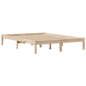 vidaXL Bed Frame without Mattress 120x200 cm Solid Wood Pine