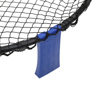 vidaXL Roundnet Set of 3 Balls and Extra Pump Ø90x20 cm