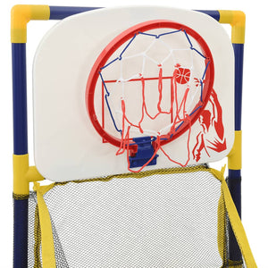 vidaXL Arcade Basketball Game Set with Ball and Pump 45x86x127 cm