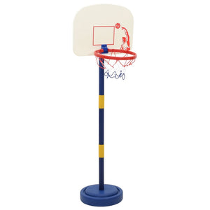 vidaXL Basketball Stand with Ball and Pump Adjustable Height 90/121 cm