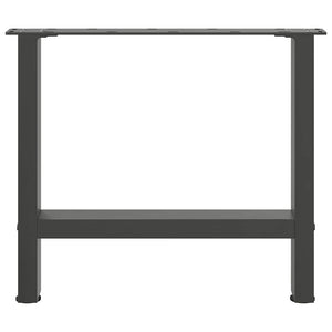 vidaXL Coffee Table Legs Anthracite 2 pcs 42×50 cm Steel