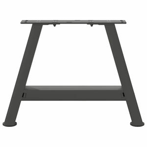 vidaXL Coffee Table Legs A-Shaped 2 pcs Anthracite 30x(30-31) cm Steel