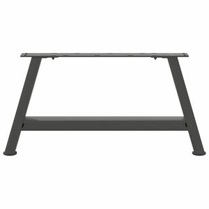 vidaXL Coffee Table Legs A-Shaped 2 pcs Anthracite 60x(30-31) cm Steel