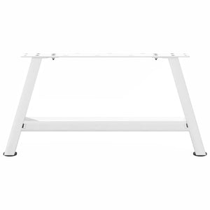 vidaXL Coffee Table Legs A-Shaped 2 pcs White 70x(30-31) cm Steel