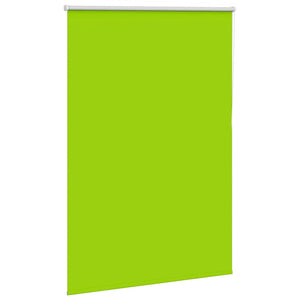 vidaXL Roller Blind Blackout Leaves Green 90x130 cm Fabric Width 85.7 cm Polyester