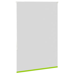 vidaXL Roller Blind Blackout Leaves Green 90x130 cm Fabric Width 85.7 cm Polyester