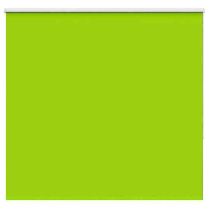 vidaXL Roller Blind Blackout Leaves Green 145x130 cm Fabric Width 141.6 cm Polyester