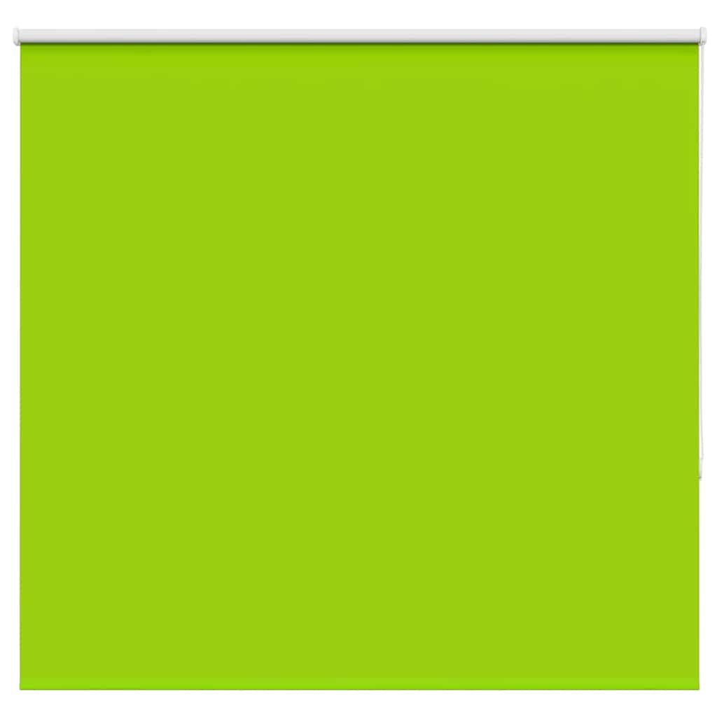 vidaXL Roller Blind Blackout Leaves Green 165x130 cm Fabric Width 161.6 cm Polyester