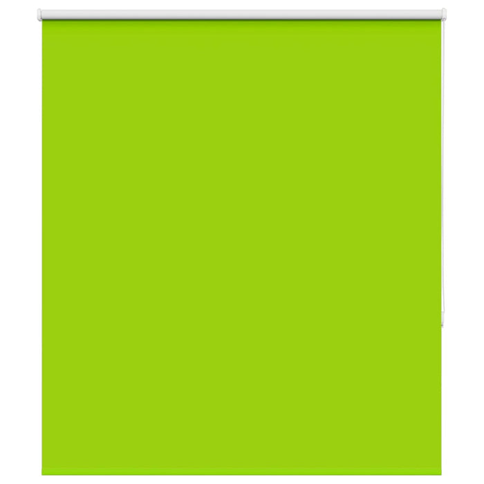 vidaXL Roller Blind Blackout Leaves Green 135x150 cm Fabric Width 131.6 cm Polyester