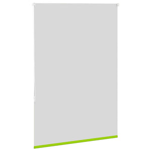 vidaXL Roller Blind Blackout Leaves Green 105x175 cm Fabric Width 100.7 cm Polyester