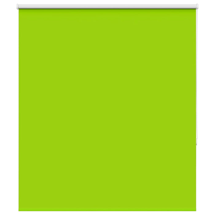 vidaXL Roller Blind Blackout Leaves Green 130x175 cm Fabric Width 126.6 cm Polyester