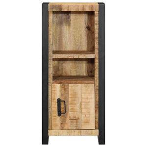 vidaXL Bathroom Cabinet 40x30x90 cm Solid Wood Rough Mango