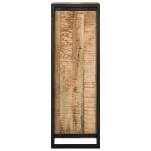 vidaXL Bathroom Cabinet 40x30x90 cm Solid Wood Rough Mango