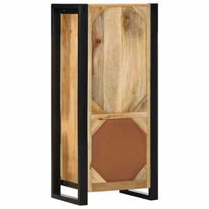 vidaXL Bathroom Cabinet 40x30x90 cm Solid Wood Rough Mango