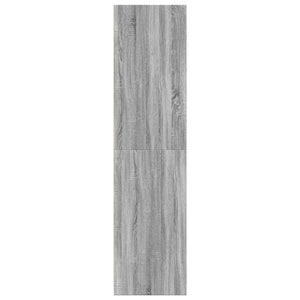 vidaXL Wardrobe Grey Sonoma 30x50x200 cm Engineered Wood