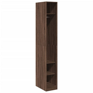 vidaXL Wardrobe Brown Oak 30x50x200 cm Engineered Wood