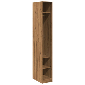 vidaXL Wardrobe Artisian Oak 30x50x200 cm Engineered Wood