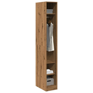 vidaXL Wardrobe Artisian Oak 30x50x200 cm Engineered Wood