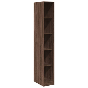 vidaXL Wardrobe Brown Oak 30x50x200 cm Engineered Wood